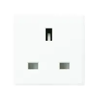 M-410-W Median White 13a Socket Module